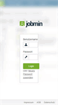 Mobile Screenshot of my.jobmin.de