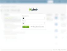 Tablet Screenshot of my.jobmin.de